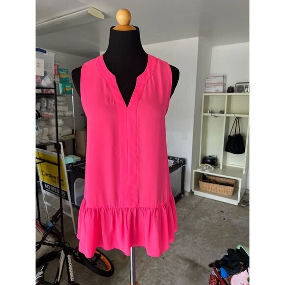 Lilly Pulitzer Gramercy Top Cosmic Coral XS - Picture 4 of 8